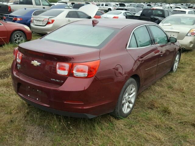1G11C5SA2GF112149 - 2016 CHEVROLET MALIBU LIM MAROON photo 4