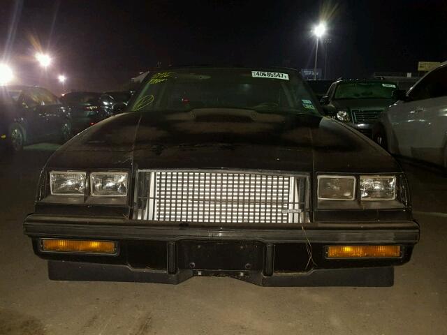 1G4GJ1177HP448666 - 1987 BUICK REGAL 黑色 照片 10