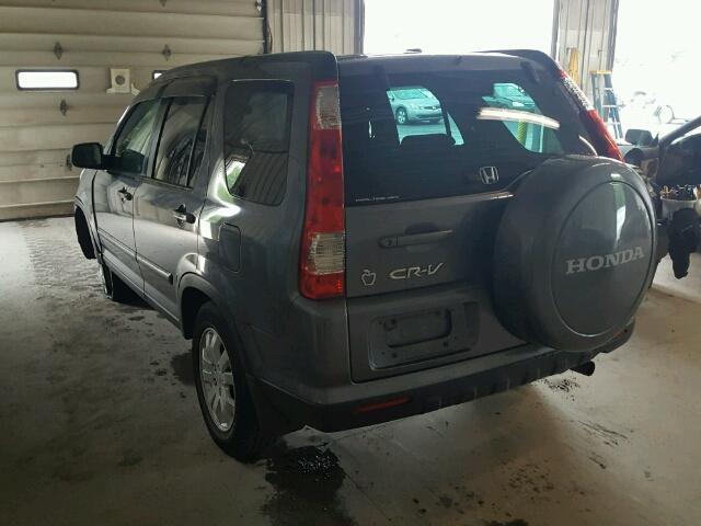 SHSRD78986U413679 - 2006 HONDA CR-V SE GRAY photo 3