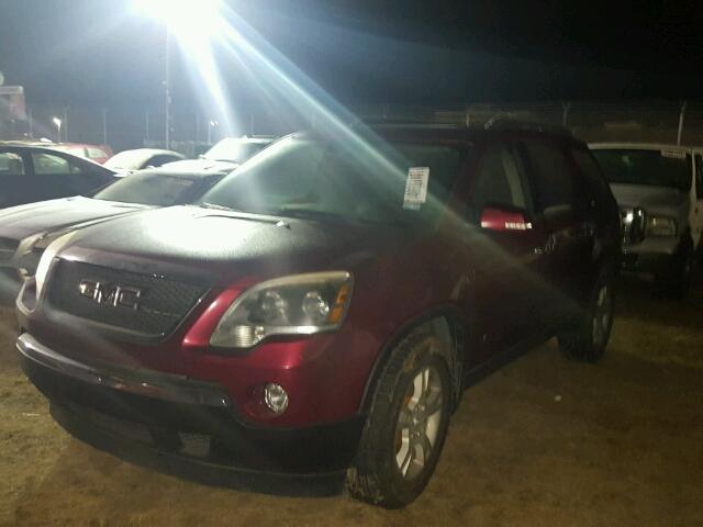 1GKEV23D19J154293 - 2009 GMC ACADIA RED photo 2