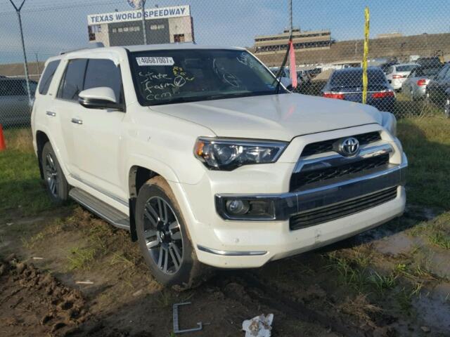 JTEZU5JR1E5065239 - 2014 TOYOTA 4RUNNER WHITE photo 1