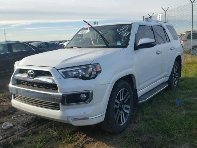 JTEZU5JR1E5065239 - 2014 TOYOTA 4RUNNER WHITE photo 2