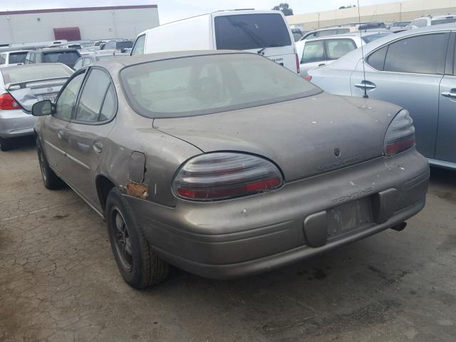 1G2WK52J4YF337985 - 2000 PONTIAC GRAND PRIX BROWN photo 3