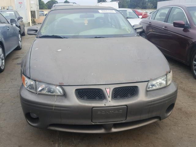 1G2WK52J4YF337985 - 2000 PONTIAC GRAND PRIX BROWN photo 9