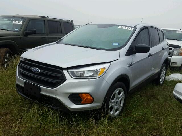 1FMCU0F73HUC48782 - 2017 FORD ESCAPE S SILVER photo 2