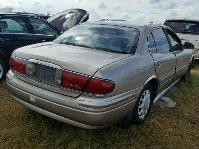 1G4HP52K744125310 - 2004 BUICK LESABRE CU TAN photo 4