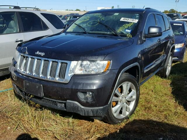 1C4RJEAG8CC314026 - 2012 JEEP GRAND CHER BLUE photo 2