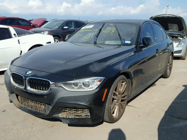 WBA3A9G53ENS64935 - 2014 BMW 335 I BLACK photo 2