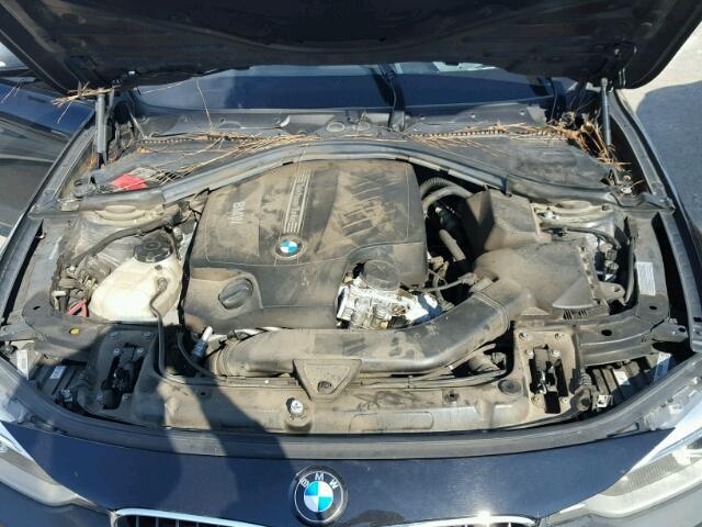 WBA3A9G53ENS64935 - 2014 BMW 335 I BLACK photo 7