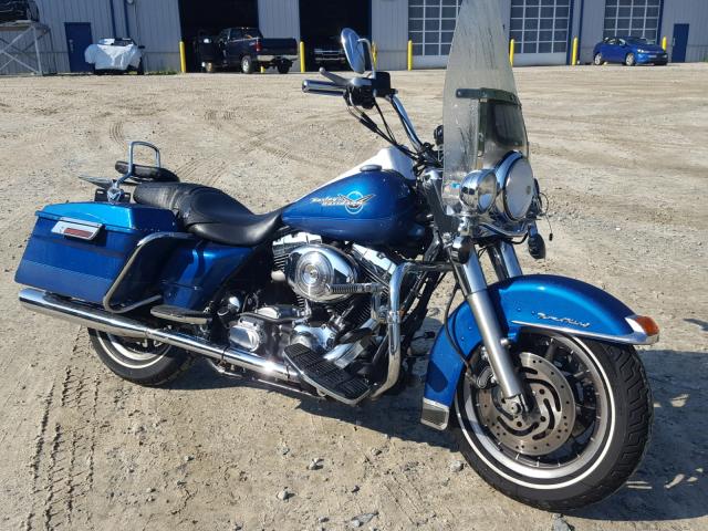 1HD1FBW105Y663252 - 2005 HARLEY-DAVIDSON FLHRI BLUE photo 1