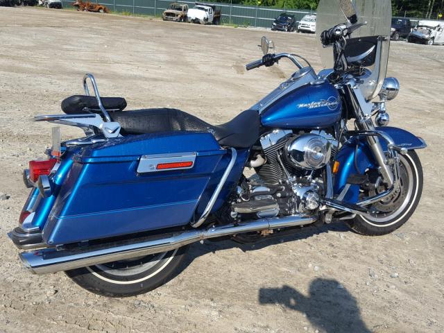 1HD1FBW105Y663252 - 2005 HARLEY-DAVIDSON FLHRI BLUE photo 4