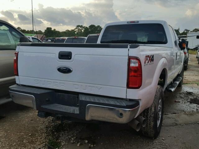 1FT8W3BT3GEB60431 - 2016 FORD F350 WHITE photo 4