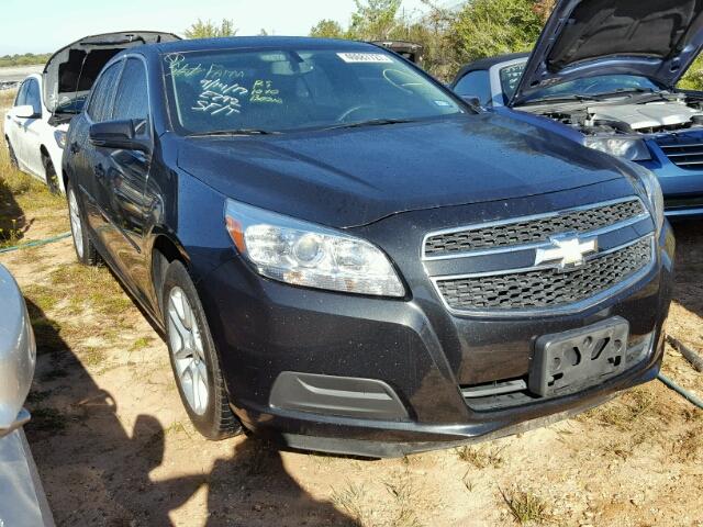 1G11C5SA7DF321804 - 2013 CHEVROLET MALIBU 1LT BLACK photo 1