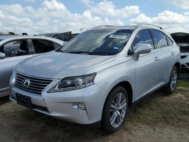 2T2ZK1BAXFC179591 - 2015 LEXUS RX GRAY photo 2