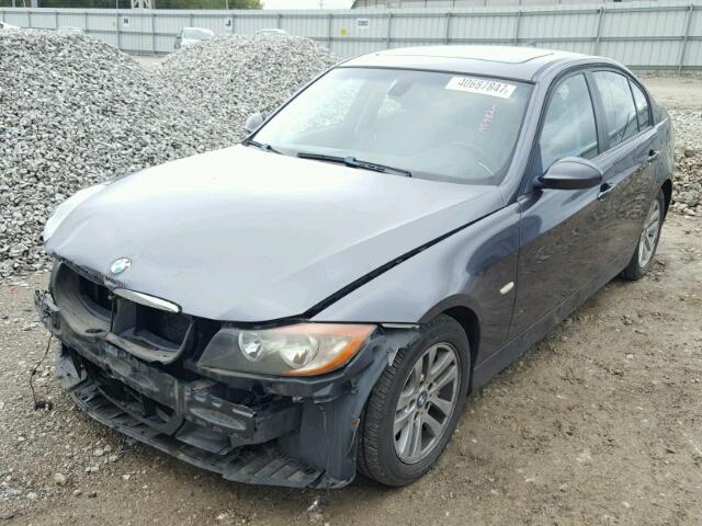 WBAVB13576KX47778 - 2006 BMW 325 I GRAY photo 2