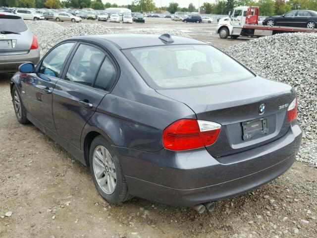 WBAVB13576KX47778 - 2006 BMW 325 I GRAY photo 3