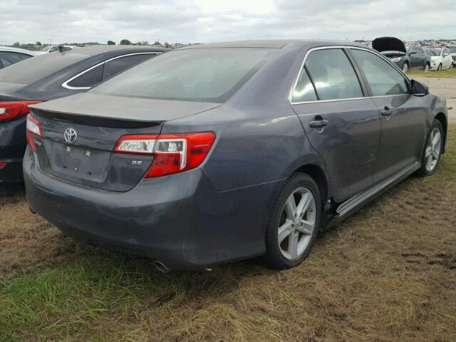 4T1BF1FK5EU319010 - 2014 TOYOTA CAMRY GRAY photo 4