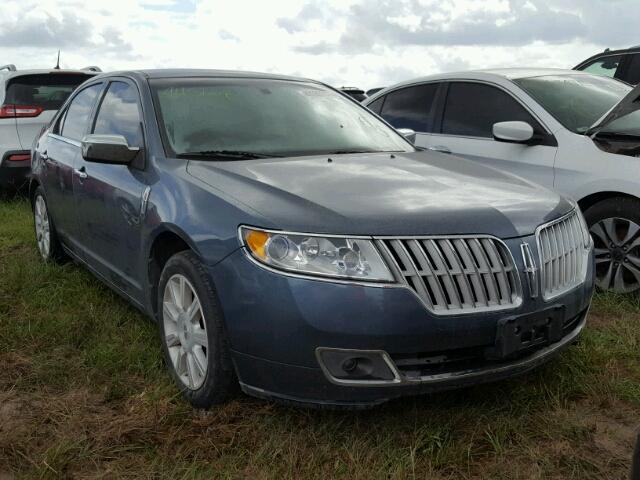 3LNHL2GC4CR833273 - 2012 LINCOLN MKZ BLUE photo 1