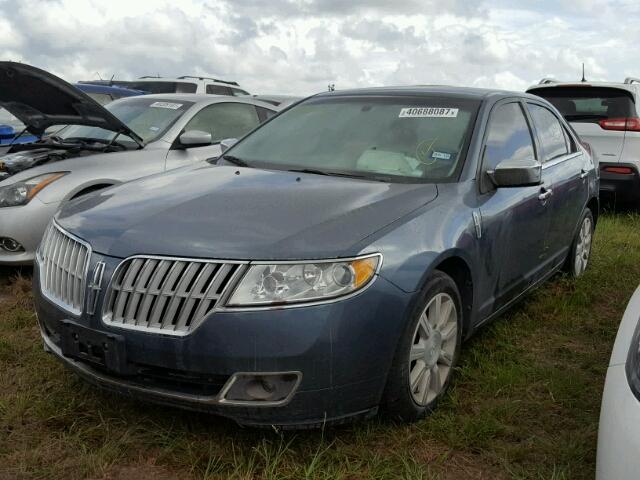 3LNHL2GC4CR833273 - 2012 LINCOLN MKZ ლურჯი ფოტო 2