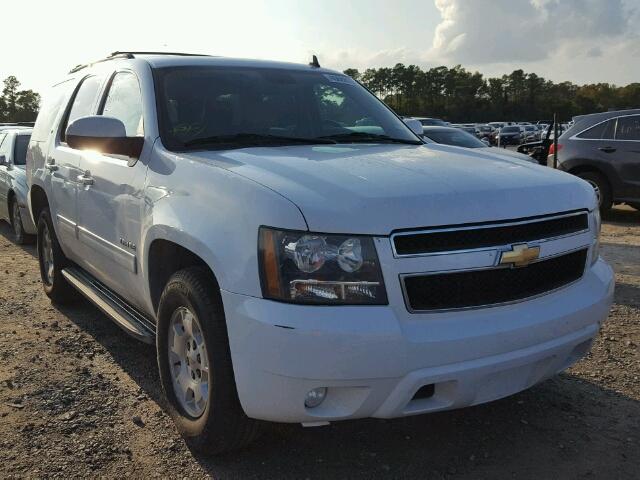 1GNSCBE03BR390778 - 2011 CHEVROLET TAHOE C150 WHITE photo 1