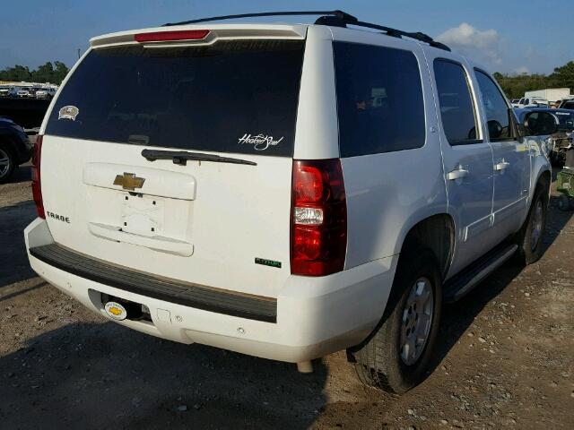 1GNSCBE03BR390778 - 2011 CHEVROLET TAHOE C150 WHITE photo 4