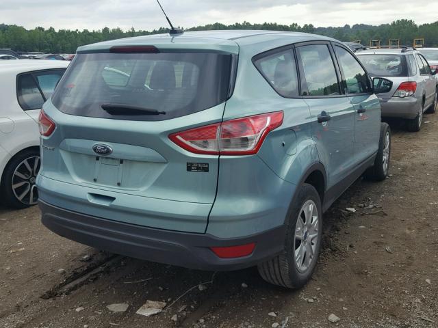 1FMCU0F75DUB45096 - 2013 FORD ESCAPE S TEAL photo 4