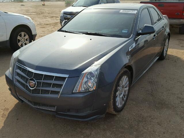 1G6DE5EG1A0147096 - 2010 CADILLAC CTS GRAY photo 2