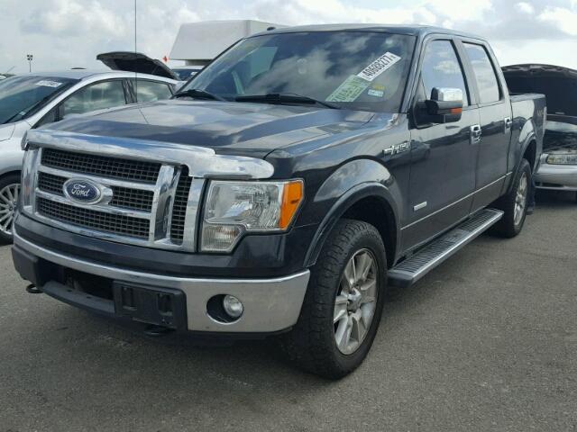 1FTFW1ET1BFA84993 - 2011 FORD F150 SUPER BLACK photo 2