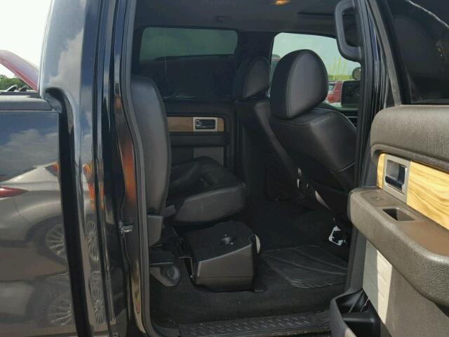 1FTFW1ET1BFA84993 - 2011 FORD F150 SUPER BLACK photo 6