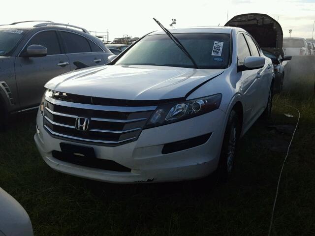 5J6TF3H53CL004392 - 2012 HONDA CROSSTOUR WHITE photo 2