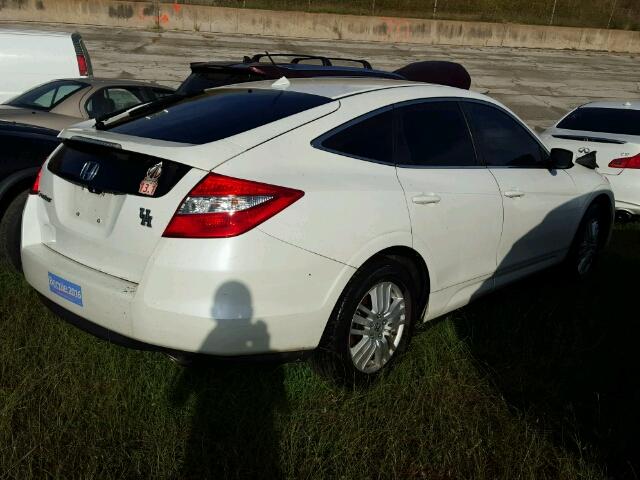 5J6TF3H53CL004392 - 2012 HONDA CROSSTOUR WHITE photo 4