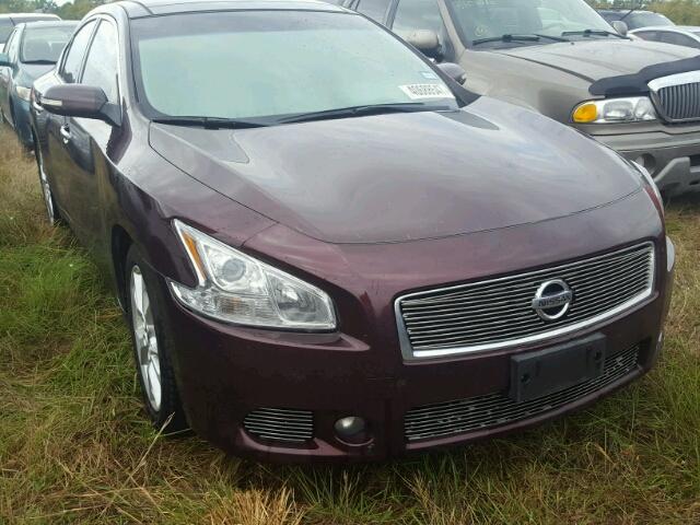 1N4AA5APXEC431094 - 2014 NISSAN MAXIMA PURPLE photo 1