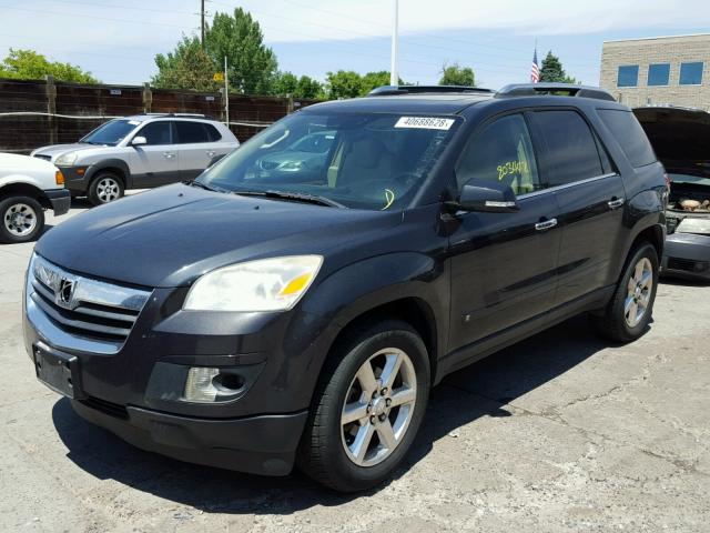 5GZEV33777J137831 - 2007 SATURN OUTLOOK SP შავი ფოტო 2