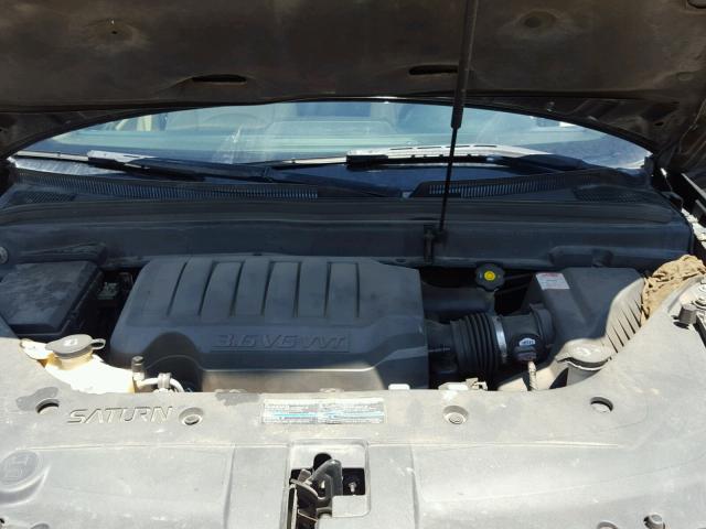 5GZEV33777J137831 - 2007 SATURN OUTLOOK SP შავი ფოტო 7