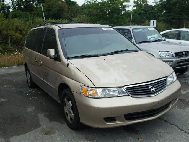 2HKRL18641H550867 - 2001 HONDA ODYSSEY EX BEIGE photo 1