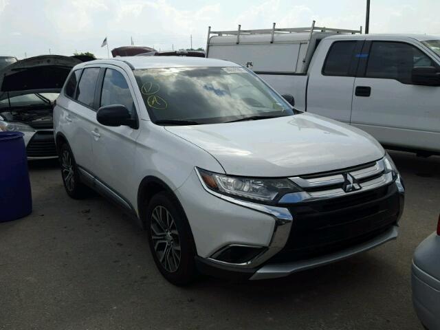 JA4AD2A38HZ002027 - 2017 MITSUBISHI OUTLANDER WHITE photo 1