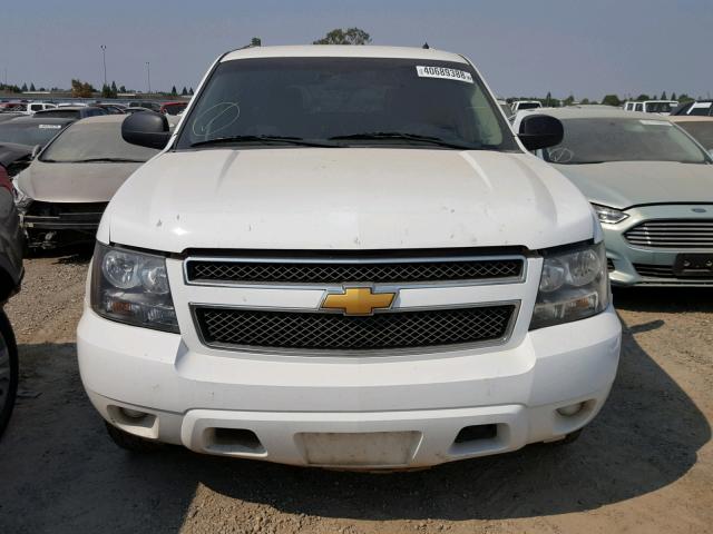 1GNSK2E05DR327302 - 2013 CHEVROLET TAHOE SPEC WHITE photo 9