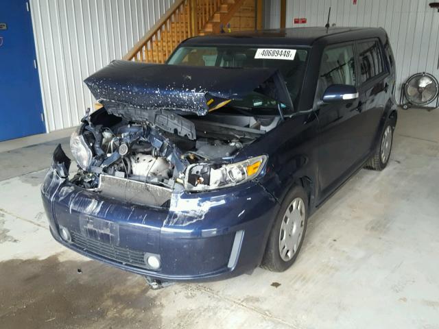 JTLKE50E881028710 - 2008 TOYOTA SCION XB Mavi foto 2