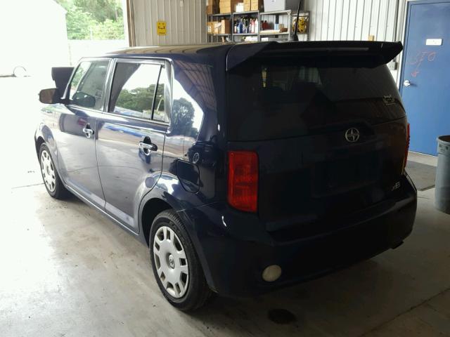 JTLKE50E881028710 - 2008 TOYOTA SCION XB Mavi foto 3