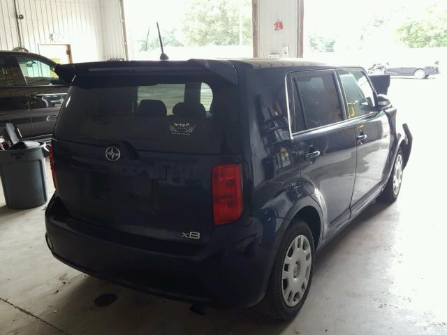 JTLKE50E881028710 - 2008 TOYOTA SCION XB Mavi foto 4
