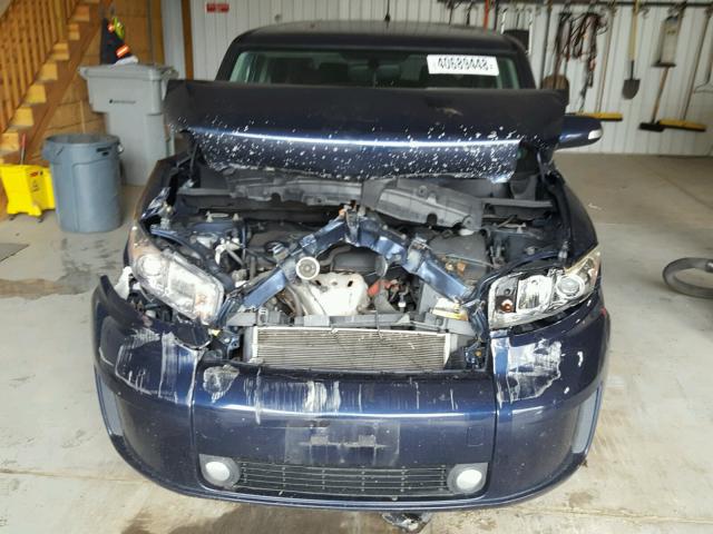 JTLKE50E881028710 - 2008 TOYOTA SCION XB Mavi foto 9