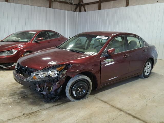 1HGCP26449A091104 - 2009 HONDA ACCORD LXP MAROON photo 2