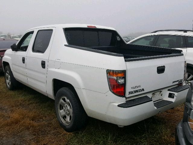 2HJYK162X6H552990 - 2006 HONDA RIDGELINE WHITE photo 4