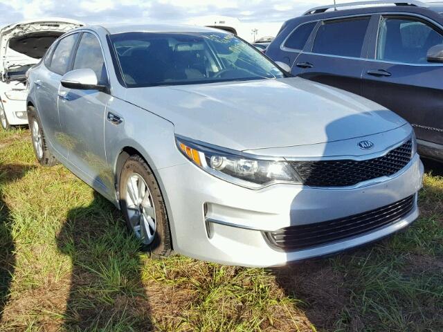 5XXGT4L37GG031029 - 2016 KIA OPTIMA SILVER photo 1