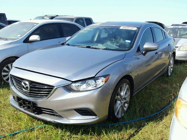 JM1GJ1V63E1145730 - 2014 MAZDA 6 SILVER photo 2