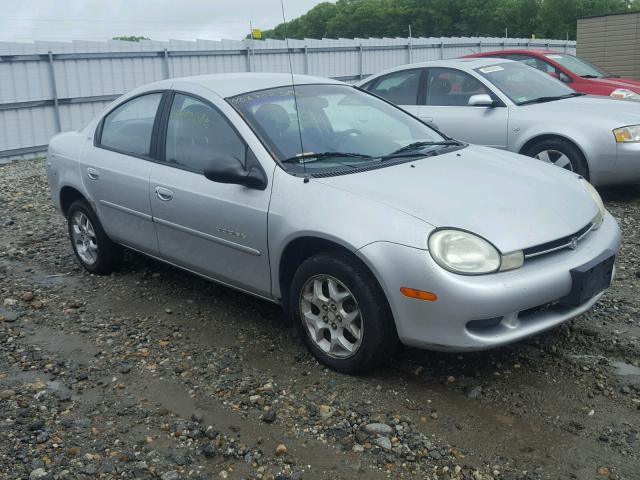 1B3ES46C71D287129 - 2001 DODGE NEON SE SILVER photo 1