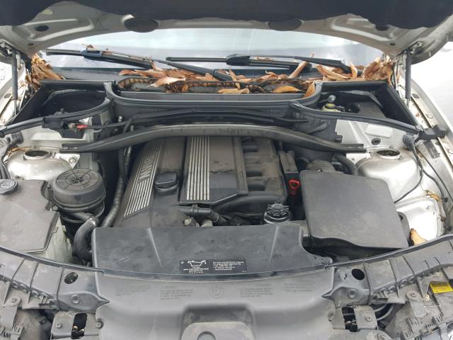 WBXPA73405WC50898 - 2005 BMW X3 2.5I SILVER photo 7