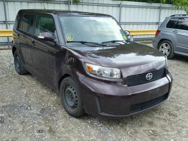 JTLKE50EX81023668 - 2008 TOYOTA SCION XB Bordo foto 1