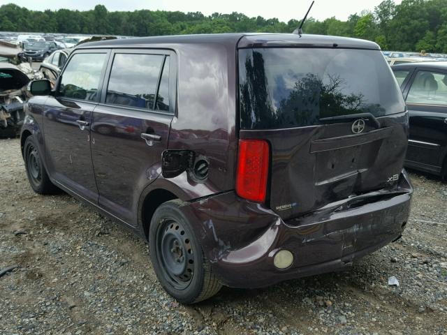 JTLKE50EX81023668 - 2008 TOYOTA SCION XB Bordo foto 3