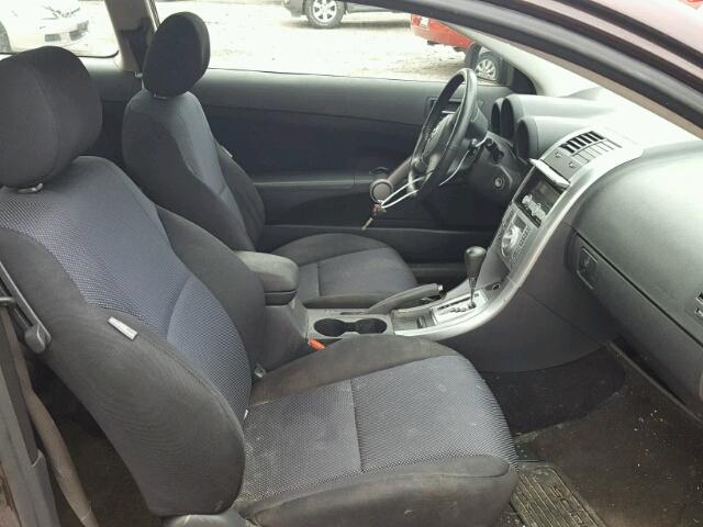 JTKDE167780263720 - 2008 TOYOTA SCION TC 勃艮第红 照片 5